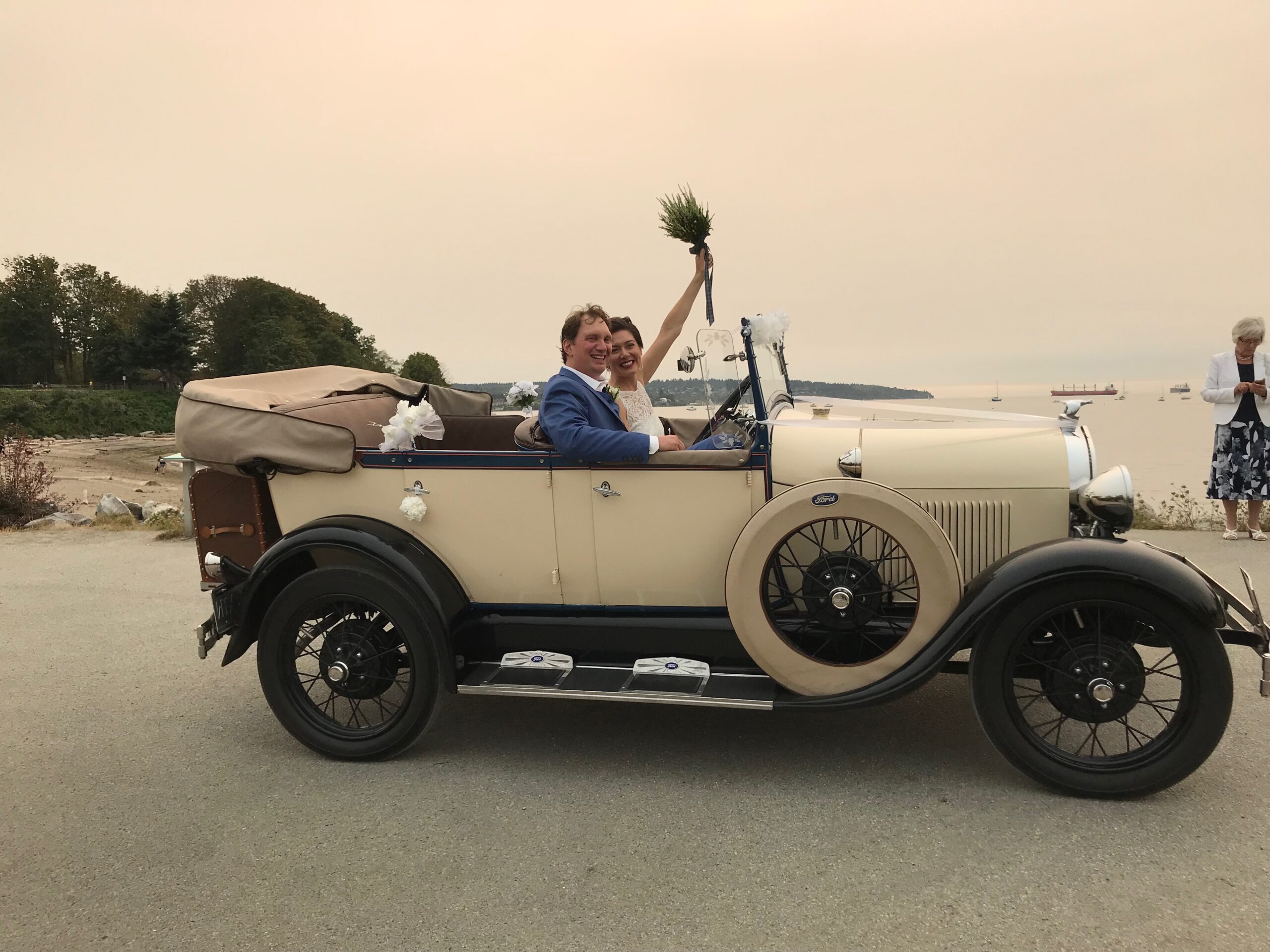 Vintage Antique Car for Wedding